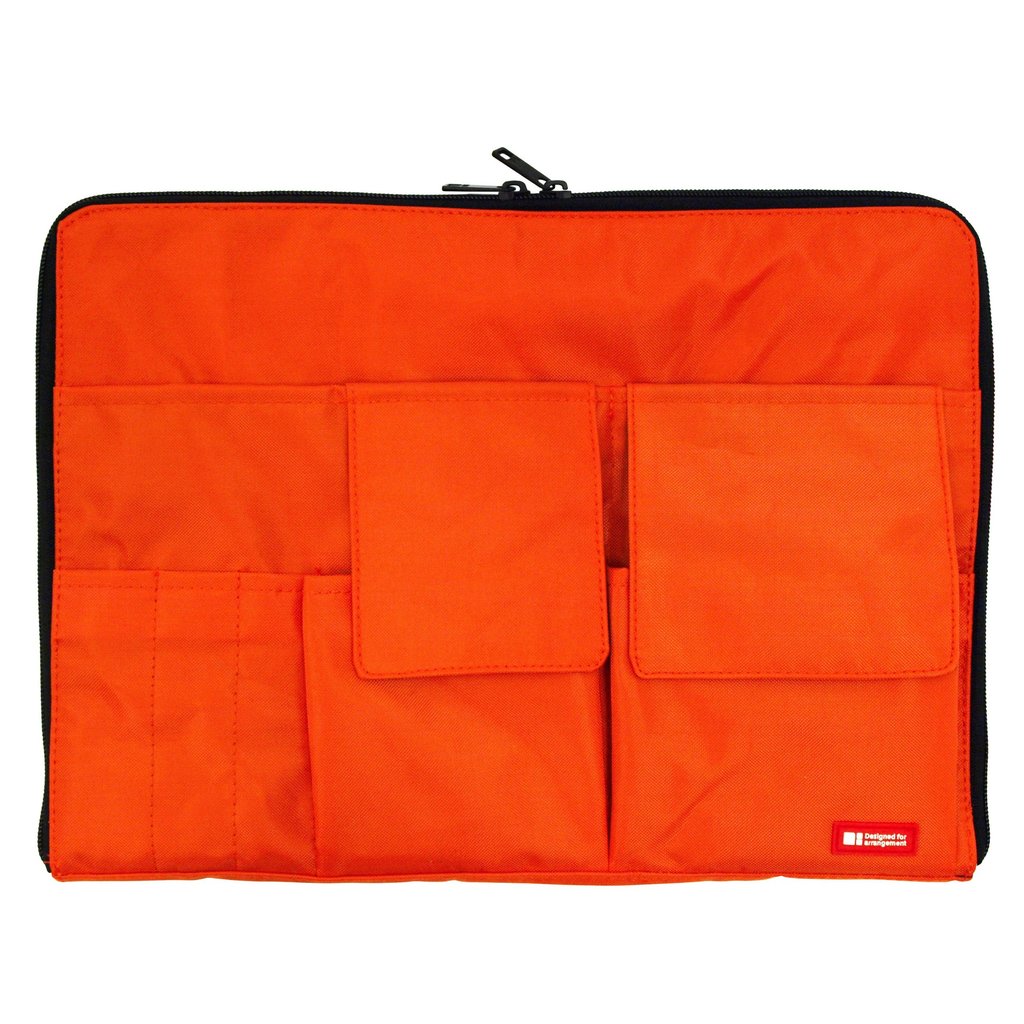 Lihit Lab Bag-in-Bag Inner Bag A4 Orange A7554-4