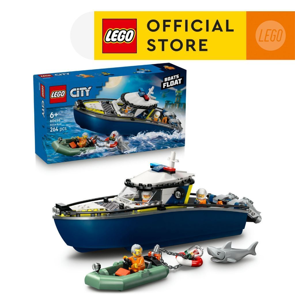 LEGO City 60456 เรือตํารวจ Chase 264 ชิ้น