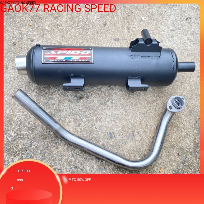 1 ชุด APIDO SILENT KILER PIPE/MUFFLER PIPE สําหรับ click 125i click 150i Mio Sporty Mio i 125 M3 Mio