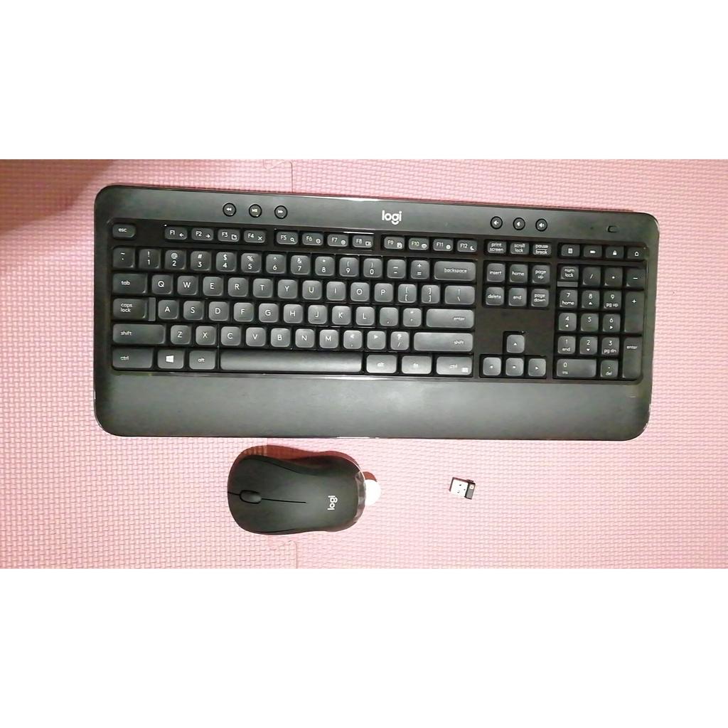 ชุดเมาส์คีย์บอร์ดไร้สาย Logitech MK540 ดั้งเดิมชุดเมาส์คีย์บอร์ดไร้สาย USB K540 คีย์บอร์ด M310T เมาส