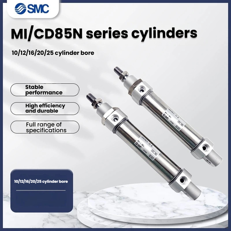 SMC มินิกระบอก CD85N10/MI12/16/20-25-50-75-100-125-175-B/200SCA