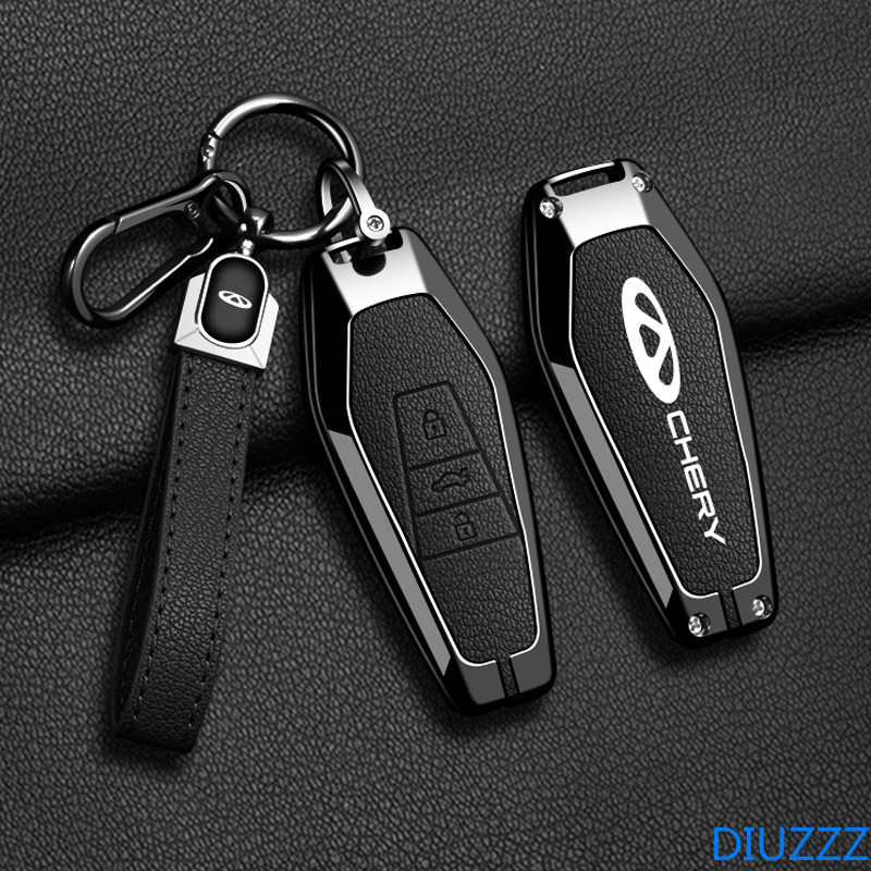 สังกะสีอัลลอยด์กุญแจรถสําหรับ Chery ICar 03 ICAR03 AIKARA EQ7 EQ3 EQ5 auto อุปกรณ์เสริมกรณีกุญแจรถ