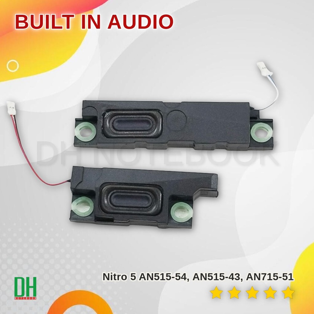 ลำโพงโน๊ตบุ๊ค Acer Nitro 5 AN515-54 / AN515-43 / AN715-51 (N18C3) อะไหล่ OEM คุณภาพสูง  สำหรับซ่อมแล