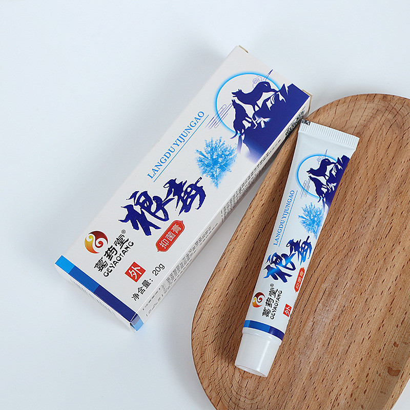 Getang Wolf Venom ครีมสมุนไพร Wolf Venom Cream Wolf Venom Ointment ฆ่าเชื้อสมุนไพรต้านเชื้อแบคทีเรีย