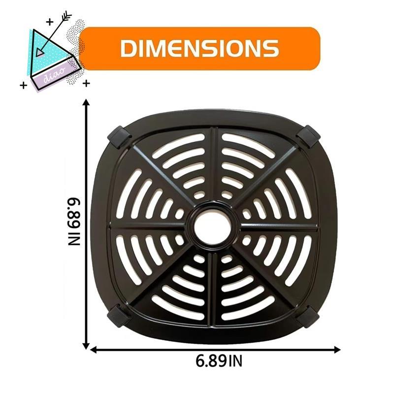 [dilao87] Air Fryer Grill Crisper ถาดสําหรับ Dash 2.6QT -Crisp Digital Air Fryer พร้อม Air Fryer