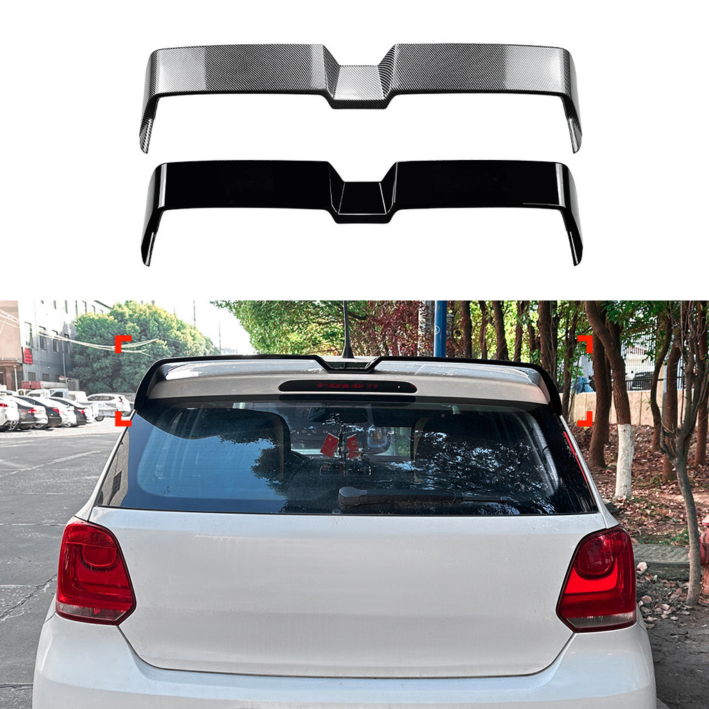 เหมาะสําหรับ Volkswagen Polo MK5 6R 6C 2009-2017 Polo Odinger Top Wing สปอยเลอร์การปรับเปลี่ยน