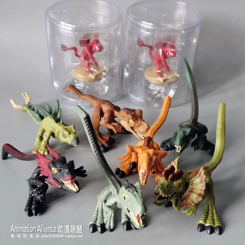 minecraft magnetic blocks robox ของเล่น ของแท้จำนวนมาก Jurassic Dinosaur Velociraptor สามารถสร้างแบบ