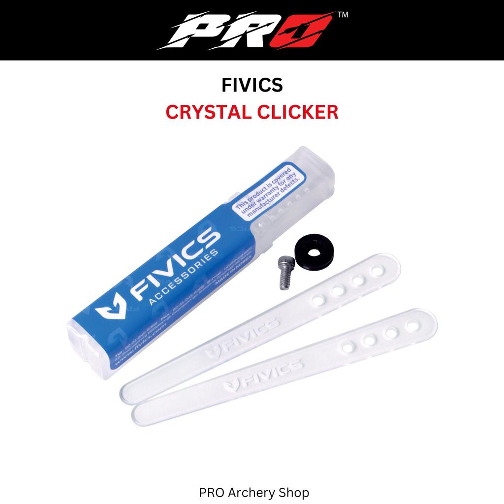 FIVICS CRYSTAL CLICKER (CONTENTS 2 ชิ้น) | BOW CLICKER RECURVE / โบว์มาตรฐาน | ARCHERY CLICKER | คลิ