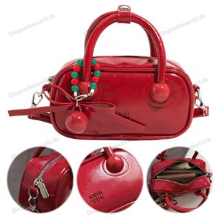 กระเป๋าถือโรสบอดี้ สีทึบ สายปรับระดับได้ สำหรับใช้งานทุกวัน