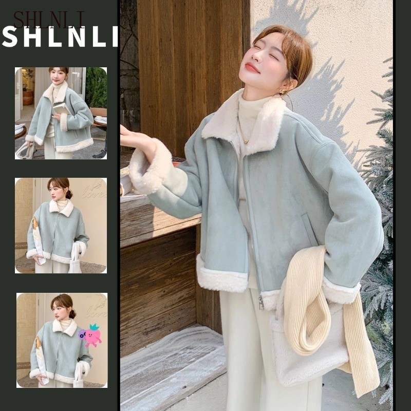 เสื้อโค้ทสั้นสำหรับผู้หญิง ให้อบอุ่นในฤดูหนาว