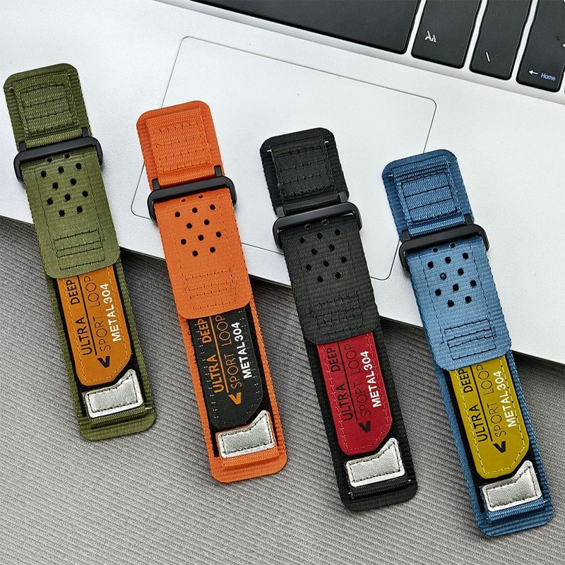 20 มม.22 มม.สายไนลอนสําหรับ KOSPET ถัง T4 MAGIC P10 R10 ORB S2 GPS S1 T3 Ultra 2 M3 T2 M2 correa สร้อยข้อมือ Easy Fit กีฬาสายนาฬิกา - รูปที่ 2