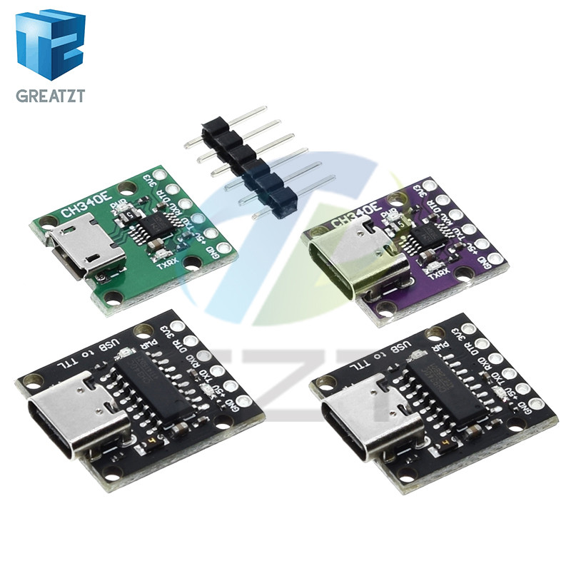 TZT CH340N SOP8 USB ถึง TTL โมดูล Pro Mini Downloader เปลี่ยน CH340G CH340E CH340C CH9340 สําหรับ Ar