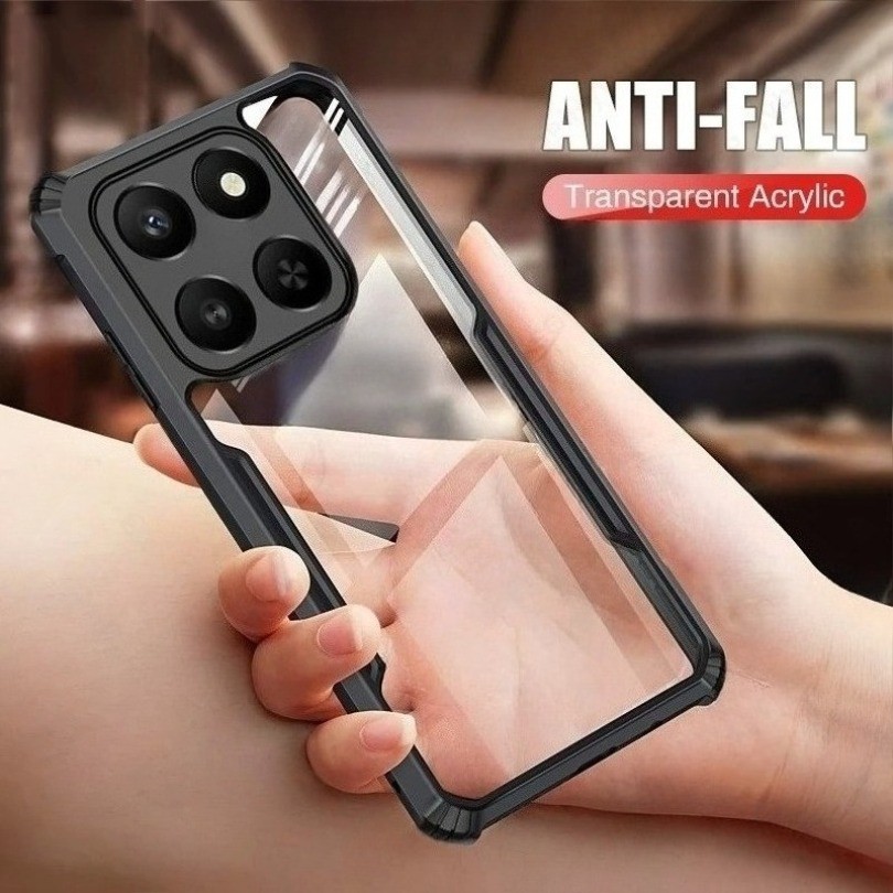 อะคริลิคโปร่งใสเกราะกันกระแทก Coque สําหรับ Honor 400 สมาร์ท 5G 4G 200 400 Pro 90 200 400 Lite Magic