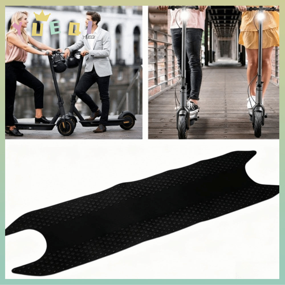 แผ่นรองเหยียบสกู๊ตเตอร์ไฟฟ้าแบบซิลิโคน ทนทาน ทำความสะอาดง่าย สำหรับNinebot และ scooterไฟฟ้าอื่นๆ