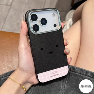 สำหรับ IPhone 16 11 17 Air 15 13 12 Pro Max 15 14 16 Plus XR X XS SE 2 3การ์ตูนคิตตี้ มิฟฟี่ กระต่าย หมี อิโมจิ ปก