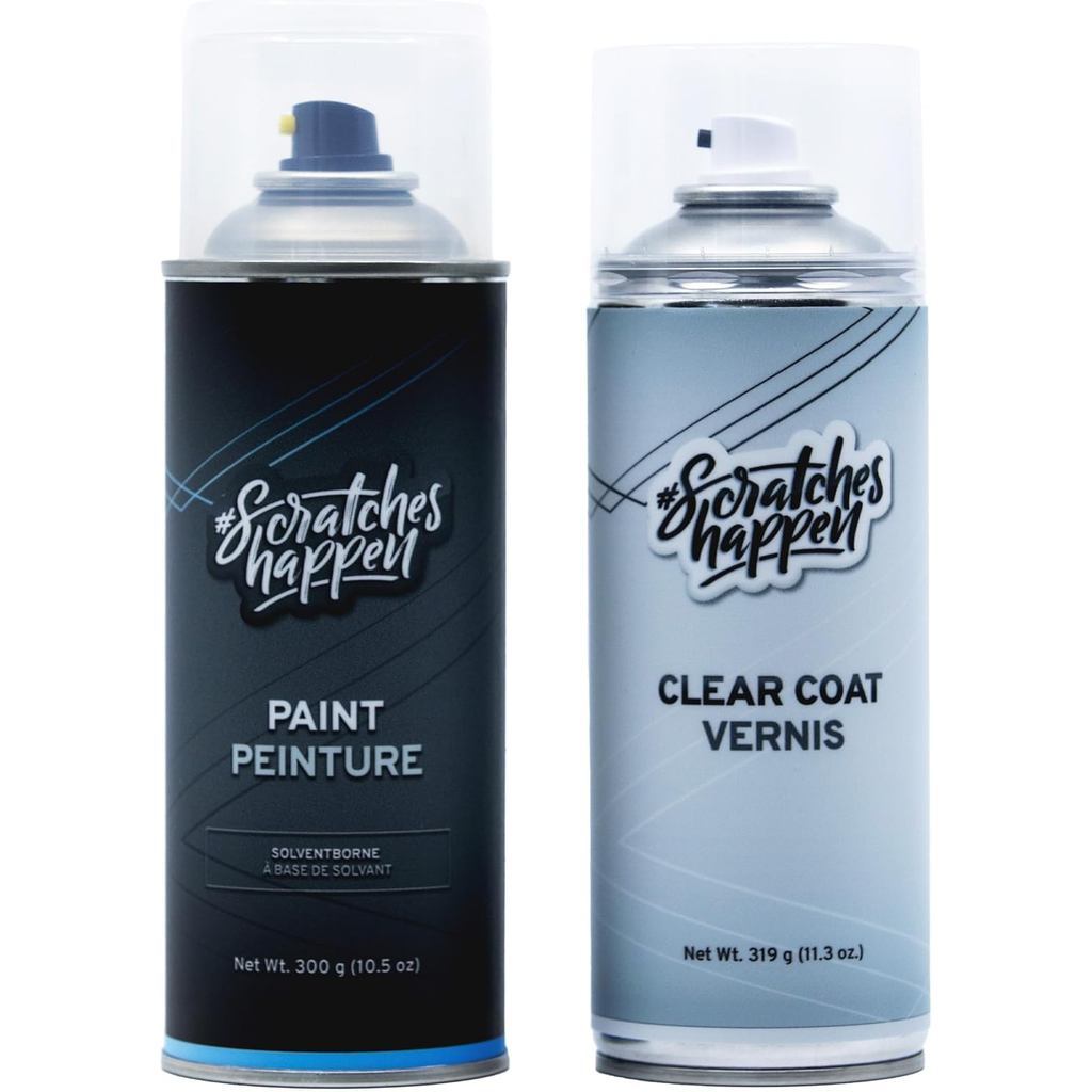 รอยขีดข่วนHappen Exact-Match สีสเปรย์ - GT Silver Metallic (M7Z/U2) สําหรับ Porsche - Essential (สี 