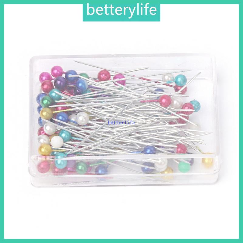 BTF Location Pins 100 ชิ้นชุด Dressmaker เครื่องประดับ DIY ตกแต่งทําสําหรับผู้ใหญ่เด็กทําด้วยมือ DIY
