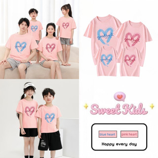 SweetKids พร้อมส่งจากกทม🌸ชุดเด็ก🍓ชุดพ่อแม่ลูก เสื้อเด็ก พิมพ…