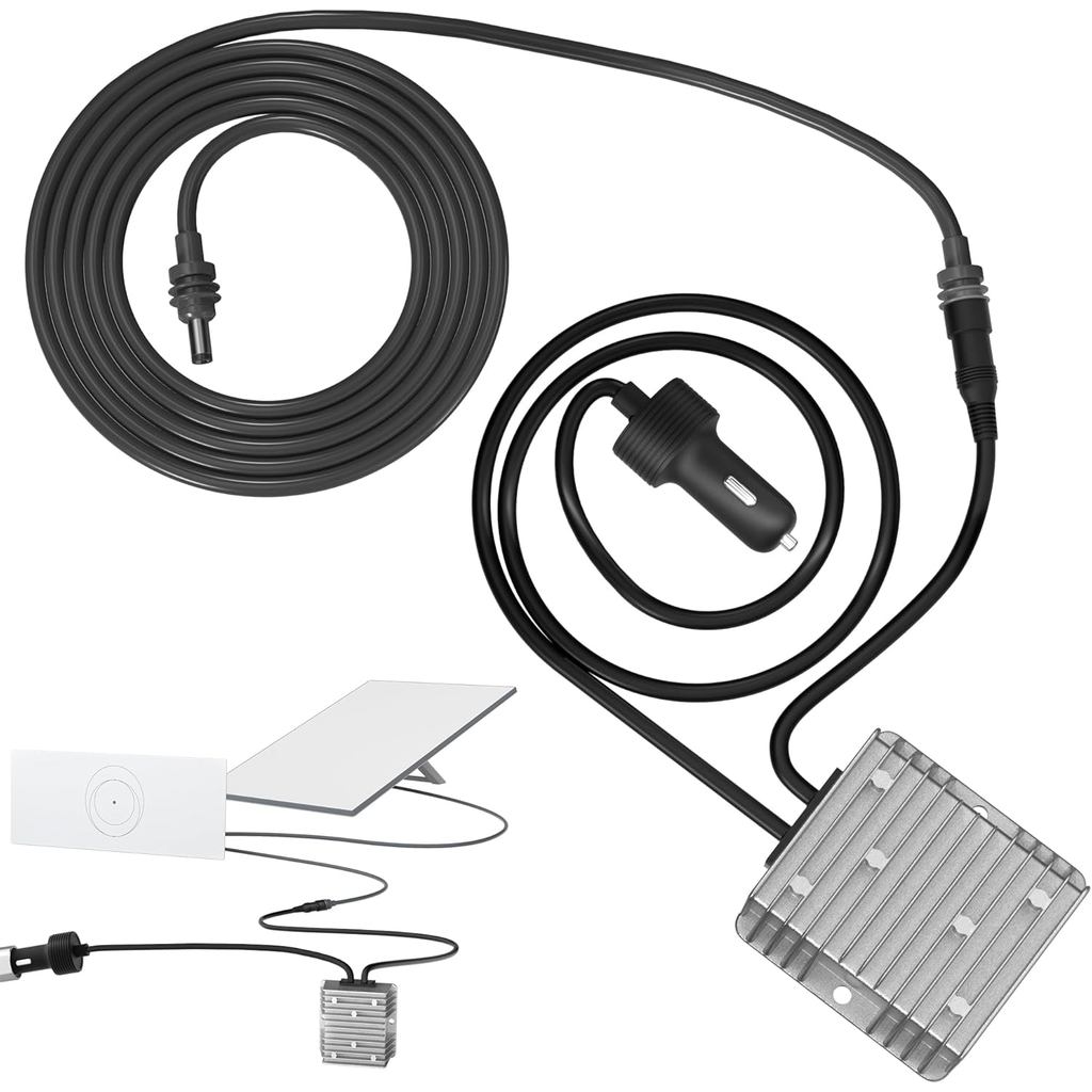 Starlink Gen 3 สายไฟ 12V อะแดปเตอร์สําหรับ Gen 3 Router Power Supply พร้อม Step Up Converter และอะแด
