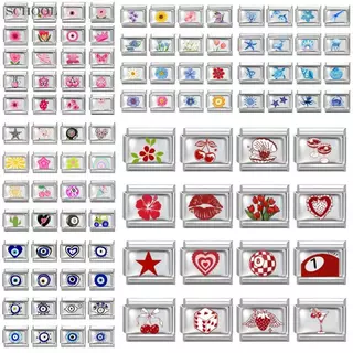สร้อยข้อมือสแตนเลสสไตล์อิตาลี ขนาด 9 มิลลิเมตร ออกแบบเองได้ สไตล์วินเทจ