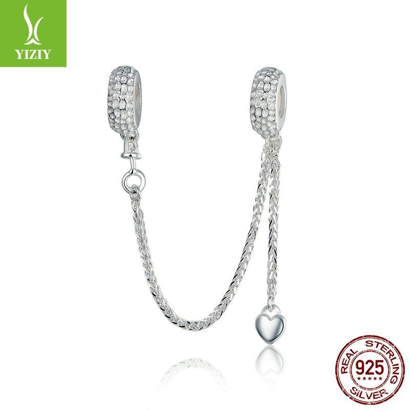 สร้อยข้อมือซิลิโคนเงิน s925 สไตล์ครอสบอร์ด ปลอดภัยและสวมใส่ง่าย SCC1112 Ziyun T36Y