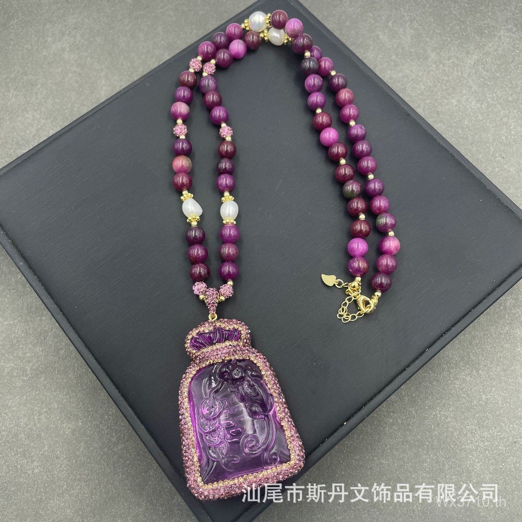 สร้อยคอคริสตัลและกระเป๋าสตางค์สไตล์ใหม่ พร้อมสินค้าเครื่องประดับอื่นๆ UGT7