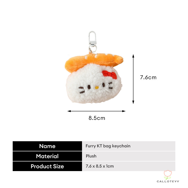ตุ๊กตา KT กระเป๋าพวงกุญแจการ์ตูนจำลองอาหารโทรศัพท์จี้น่ารักโทรศัพท์โซ่ตุ๊กตา -CY - รูปที่ 7