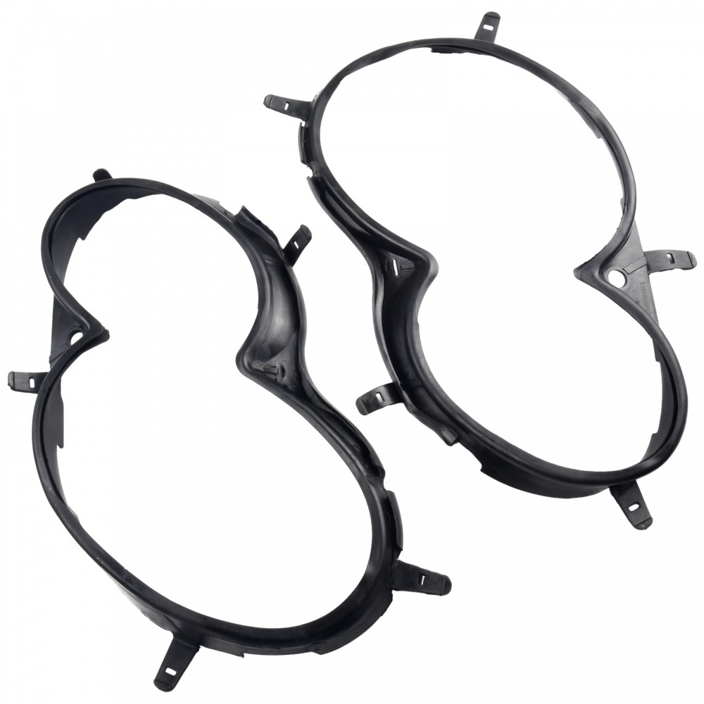 ปะเก็นไฟหน้าทดแทนส่วนประกอบไฟฟ้าสําหรับ Mercedes W209 CLK 03 09 คู่