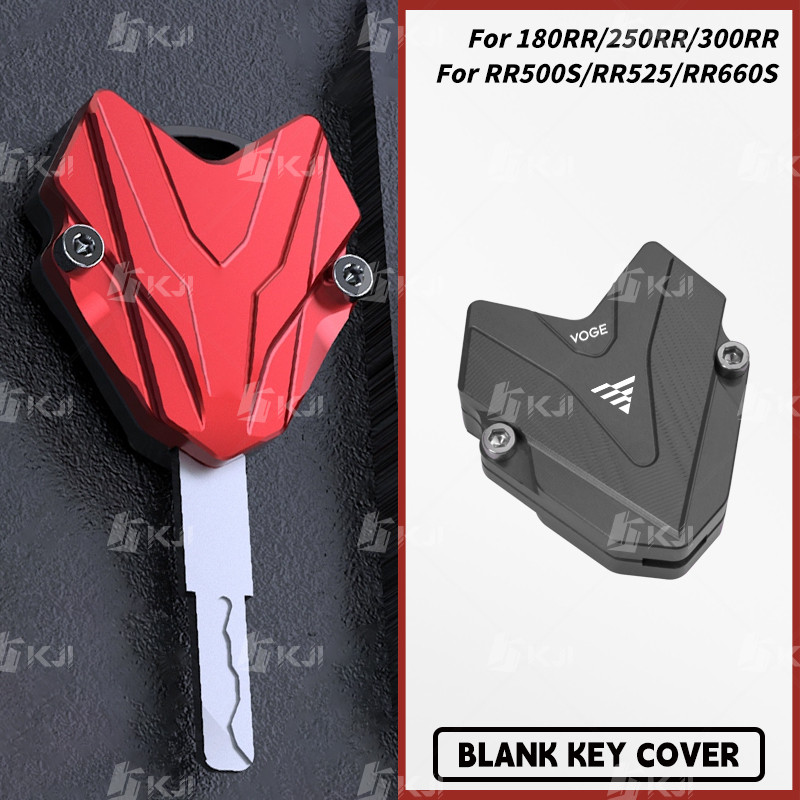 สําหรับ VOGE 180RR/250RR/300RR/RR500S/RR525/RR660S Key Blank Casing Cover Case Key Head Shell Cap Pa