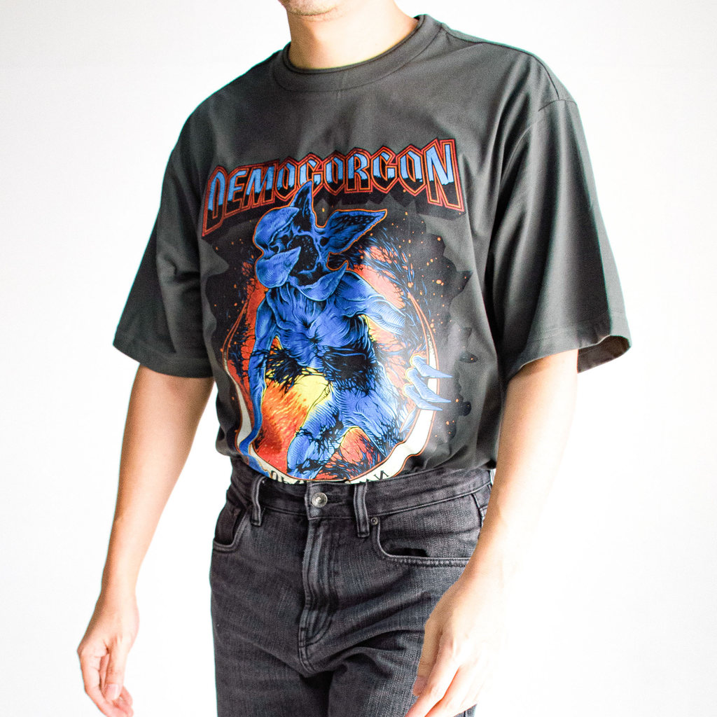 era-won เสื้อยืด T-Shirt Oversize รุ่น era-won x Stranger things สี Navy