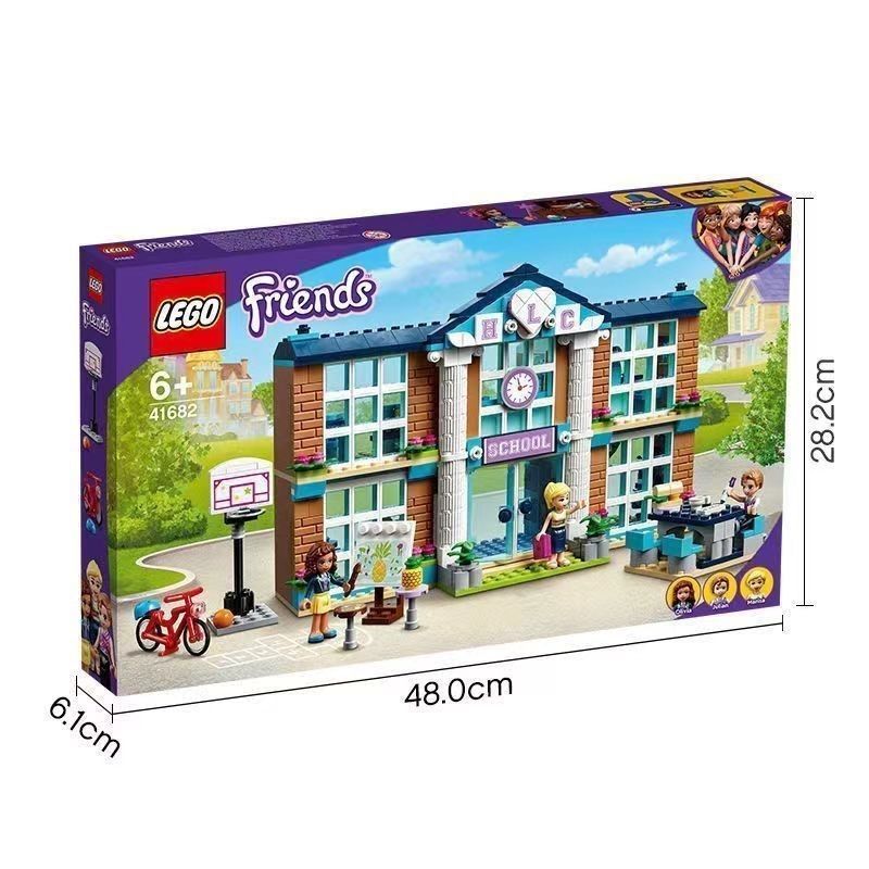 LEGO เครื่องบิน LEGO Lego Friends Series 41682 สาววิทยาเขต Heartlake City ที่สวยงาม