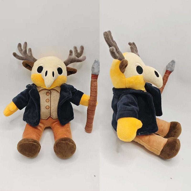 99-Nights ในป่า Plush 99 Nights Deer Monster Plushie ของเล่นสะสมตุ๊กตาสัตว์ตุ๊กตา qiazhilth