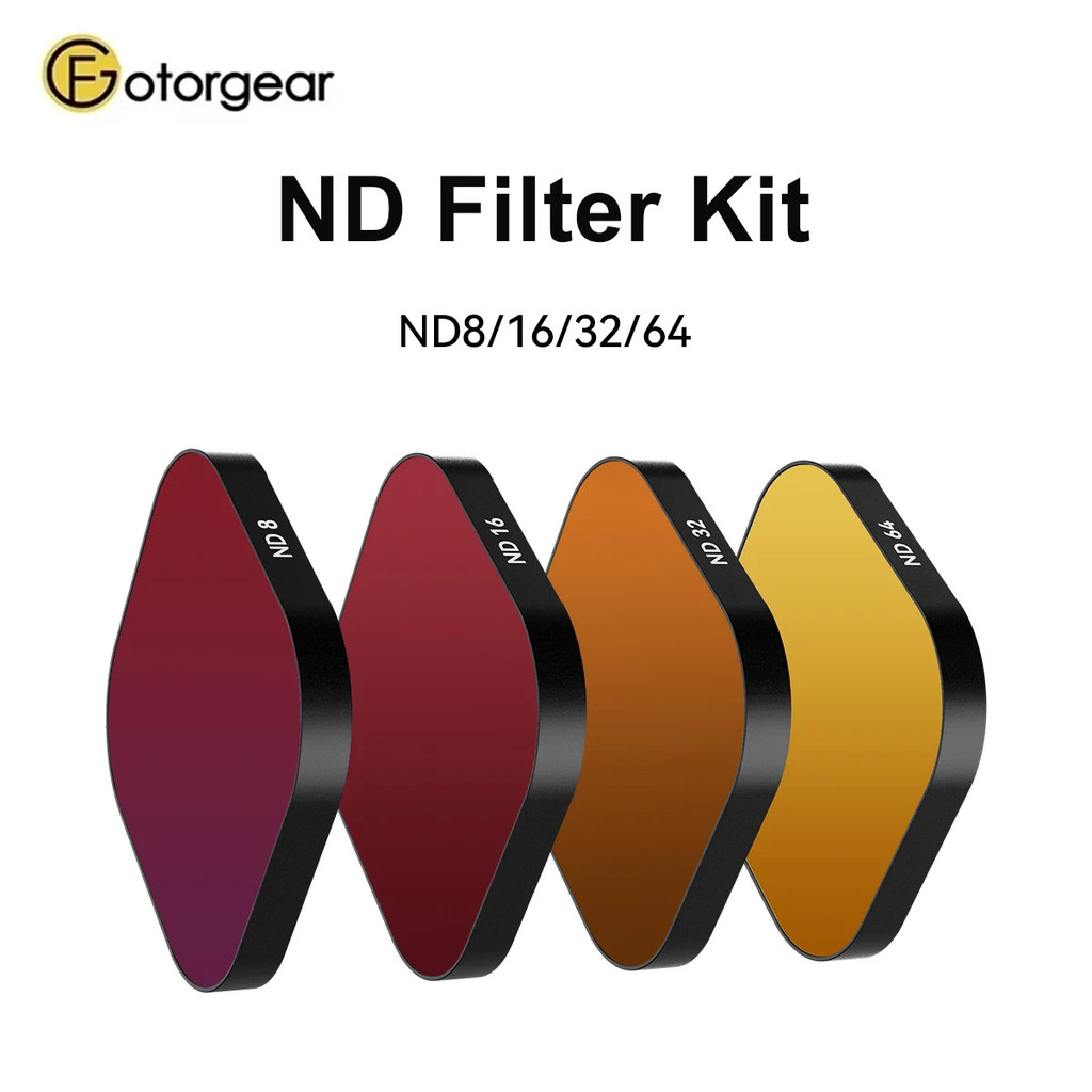 Fotorgear Square Magnetic ND Filter Kits สําหรับ Fotorgear iphone Series โทรศัพท์มือถือกรณี ND8/ND16