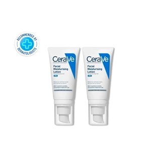 [เซตสุดคุ้ม] เซราวี CERAVE Facial Moisturising Lotion โลชั่นบำรุงผิวหน้าสำหรับผิวธรรมดา 52ml x2 ชิ้น