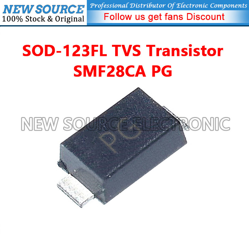[20-100 ชิ้น] SMF28CA PG SOD-123FL TVS ทรานซิสเตอร์ SMD ไดโอดไฟฟ้าสถิตและป้องกันไฟกระชาก แหล่งใหม่