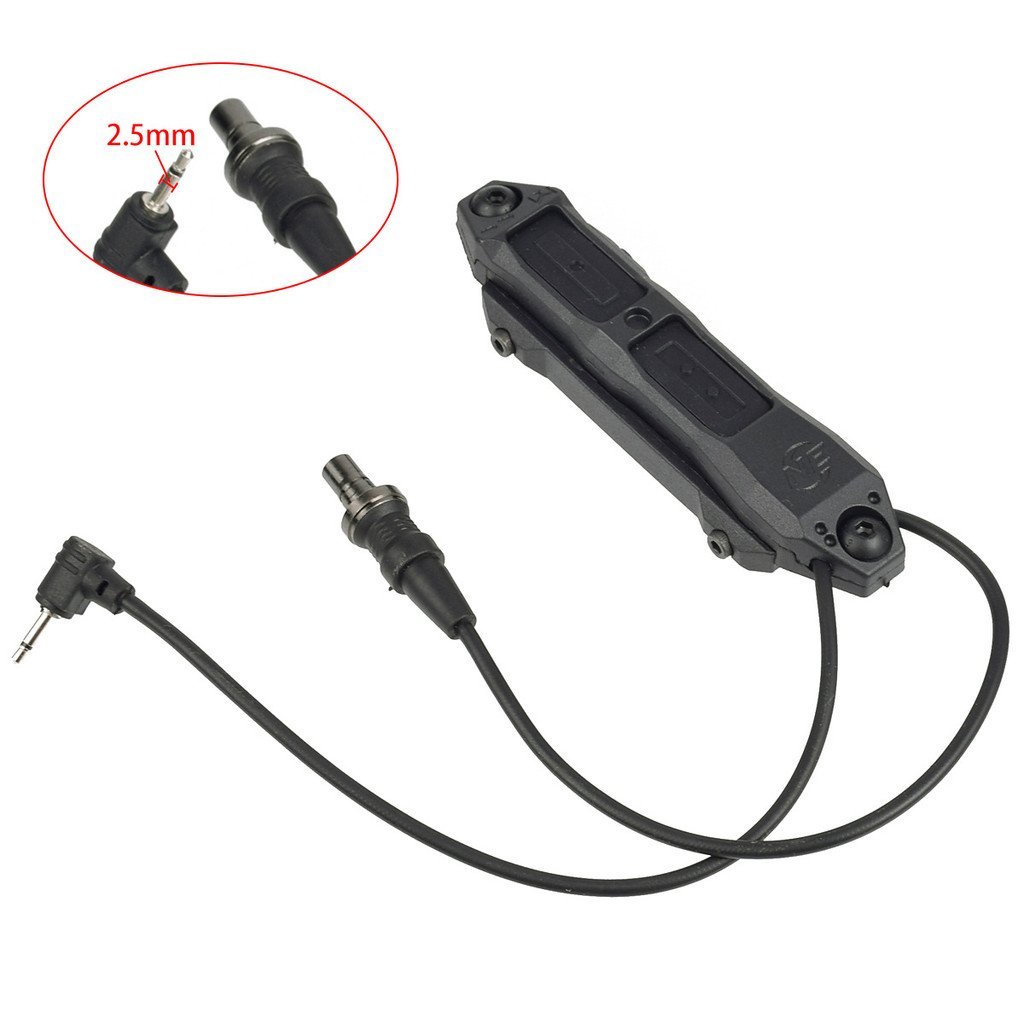 แท่งต่อ M-LOK ยุทธวิธี DBAL-A2 กับสวิตช์ควบคุมสองทาง และเลเซอร์แบบ PEQ-15 model kg24