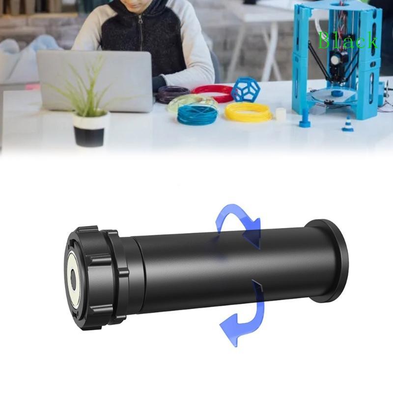 สีดํา 3D เครื่องพิมพ์ Filament Rack แบริ่งหมุนได้ Rack สําหรับ Ender-3 Ender-3 V2 CR10
