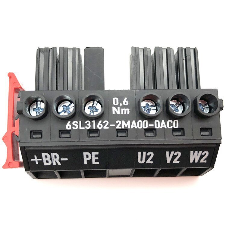ขั้วต่อสายไฟเหมาะสําหรับตัวเชื่อมต่อโมดูลไดรฟ์ Siemens S120 6SL3162-2MA00-0AC0 เทอร์มินัล