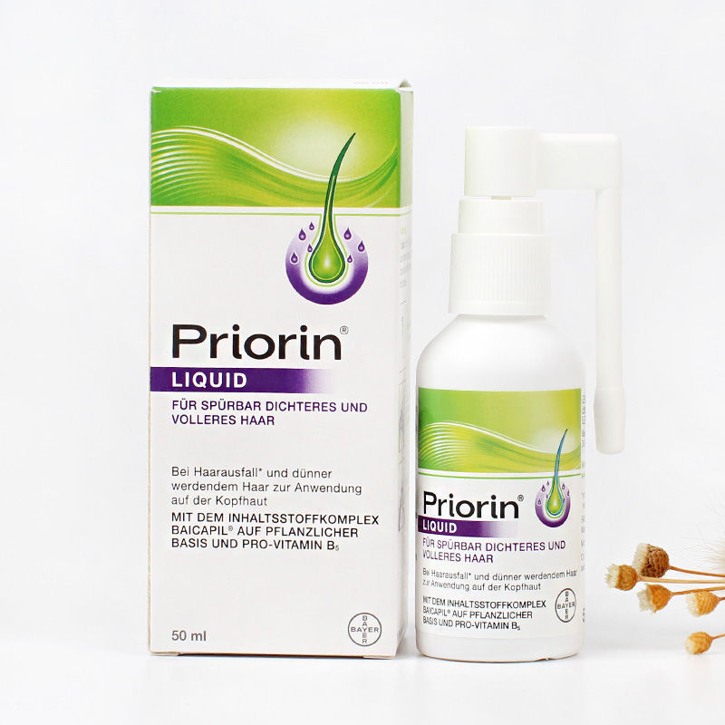 เยอรมัน Priorin Bayer Hair Growth Lotion Hair Growth Essence Spray Anti-shedding Hair Care Dense Act