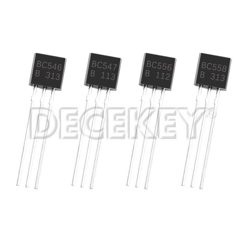 50PCS BC546B TO-92 Transistors BC547B BC556B BC558B TO92 BC546 BC547 BC556 BC558