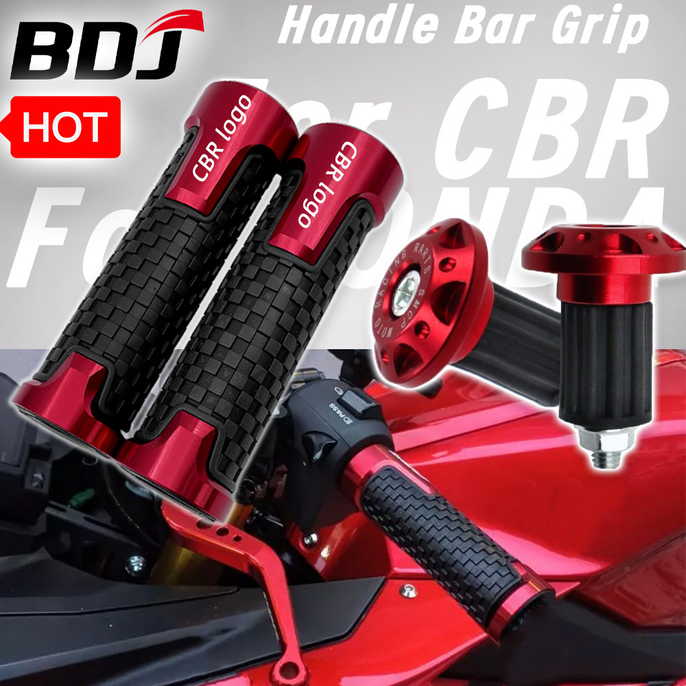 BDJ สําหรับ Honda CBR650F CBR650R CB650R CBR125RR CBR150R CB125R CBR250R Universal Handle Bar Grip คันเร่ง Grips Handlebar Balancer รถจักรยานยนต์อุปกรณ์เสริม Cnc อลูมิเนียม AlloySet