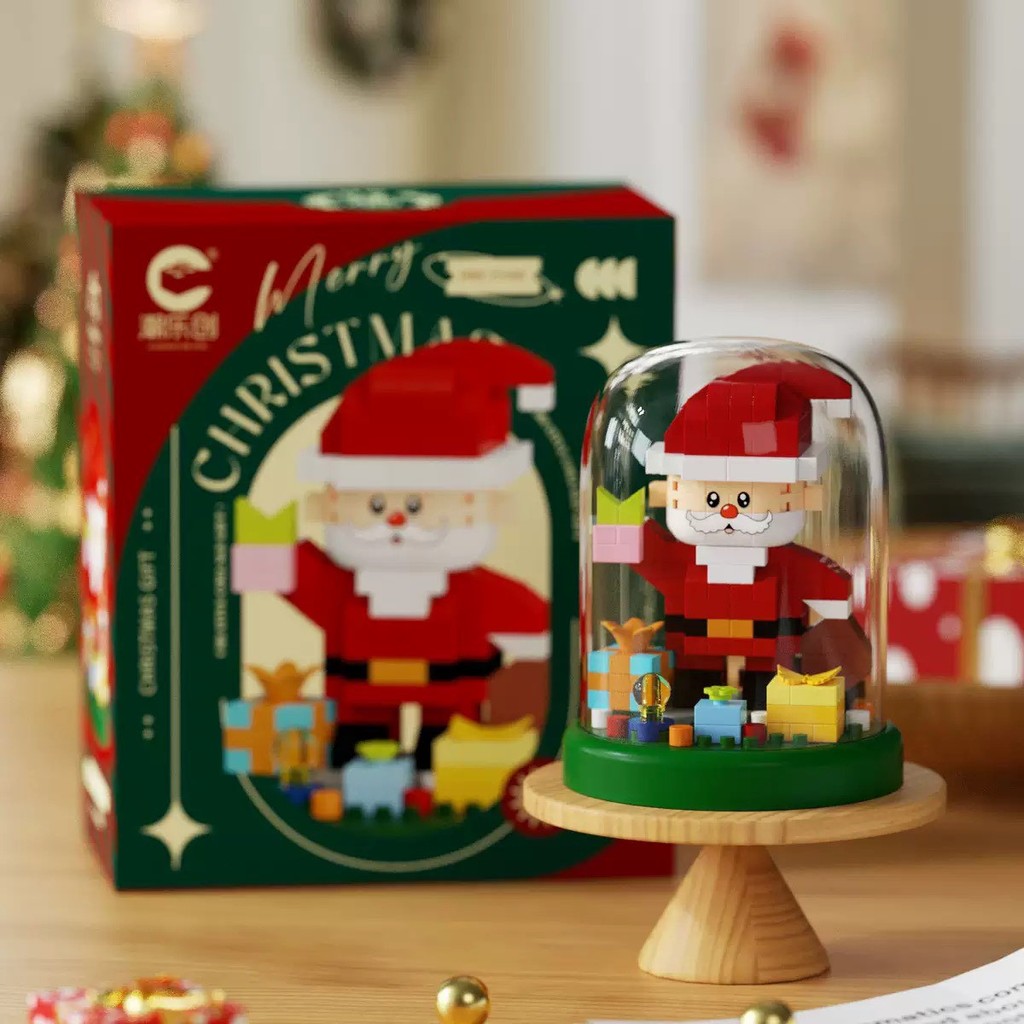 🌟ส่งจากไทย🌟🧑🏻‍🎄ตัวต่อคริสต์มาส🧑🏻‍🎄 ของขวัญของเล่นโมเดล Christmas Series Building Blocks สุดน่ารัก🎁