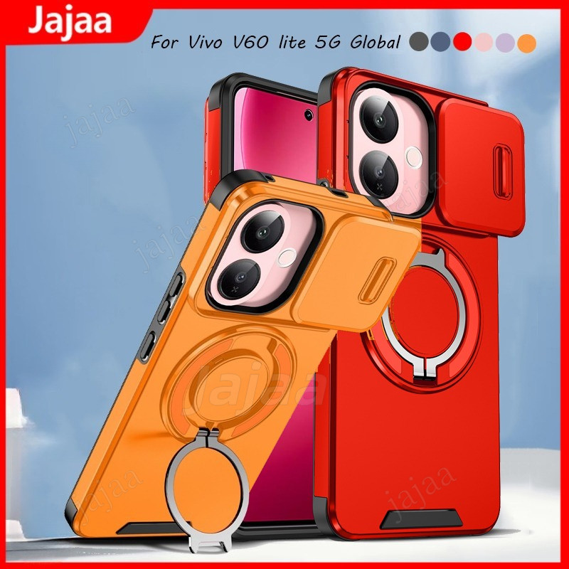 กันกระแทกแม่เหล็กเคสโทรศัพท์สําหรับVivo V60 Lite 5G Global V50 Lite Global V40 Liteอินเดีย 5Gสไลด์เล