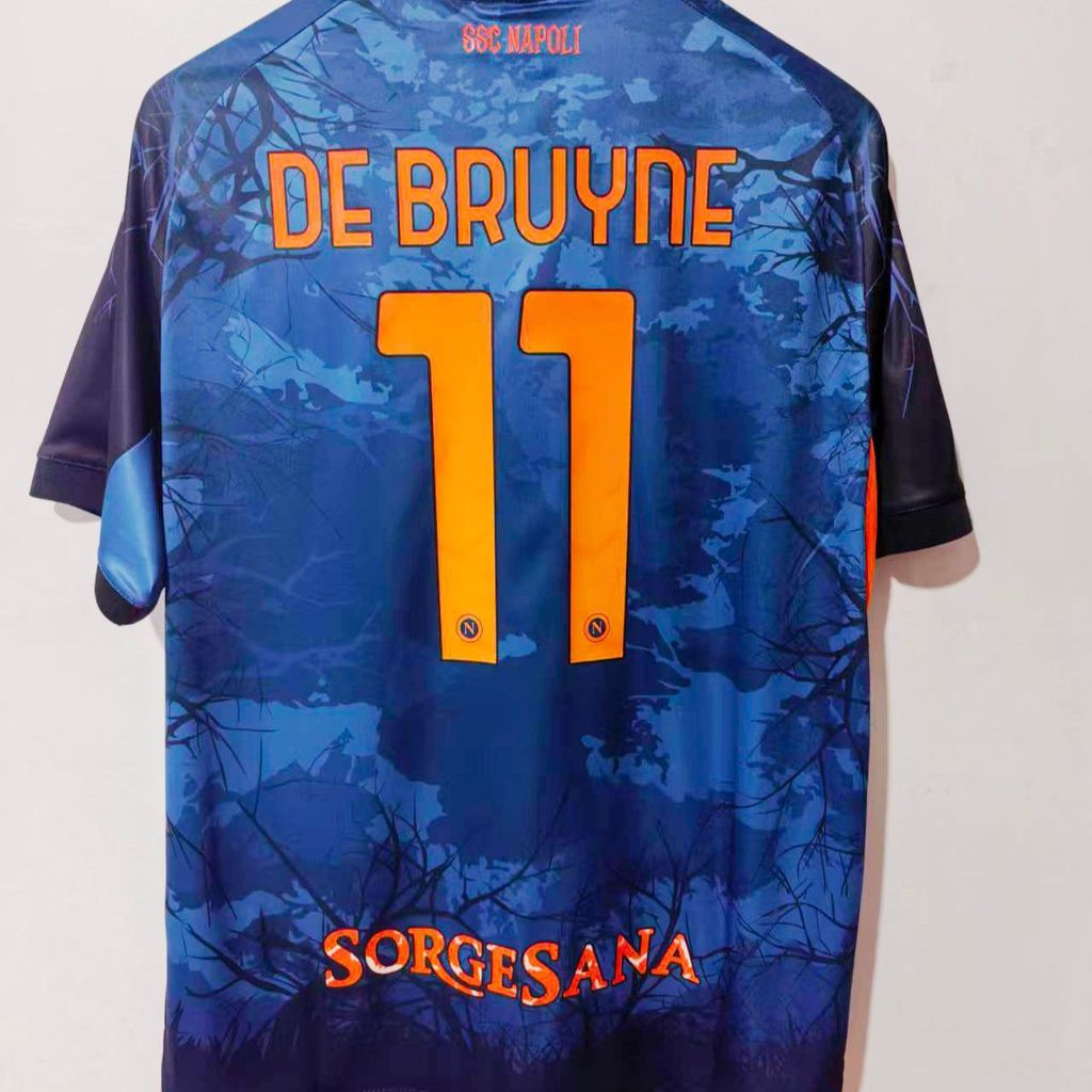 2526 Napoli Halloween Special Edition เสื้อยืดแขนสั้นแห้งเร็ว Serie A League