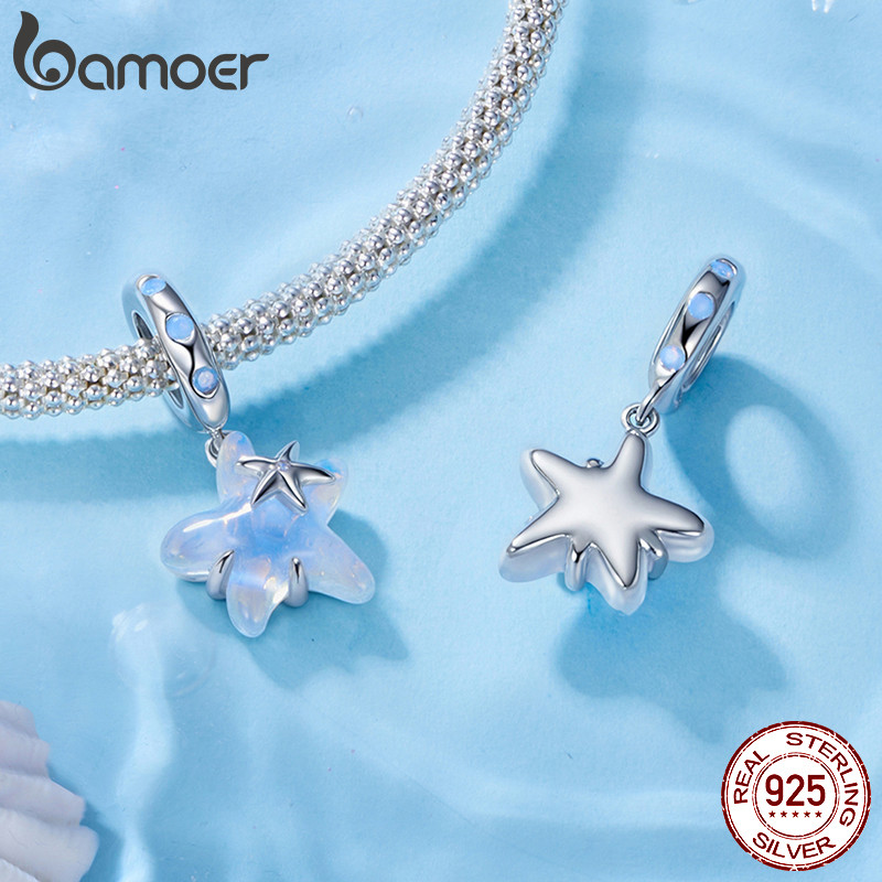 Bamoer خرز فضة S925 بموضوع المحيط DIY — صورة 8