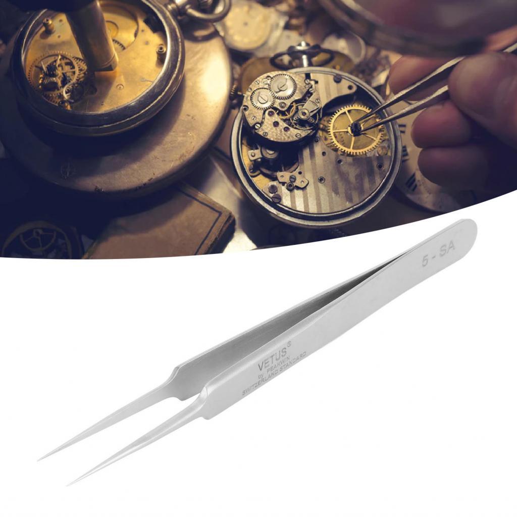 Jewlery แหนบซ่อมนาฬิกามืออาชีพปลอดภัยสําหรับช่างซ่อมนาฬิกา Store