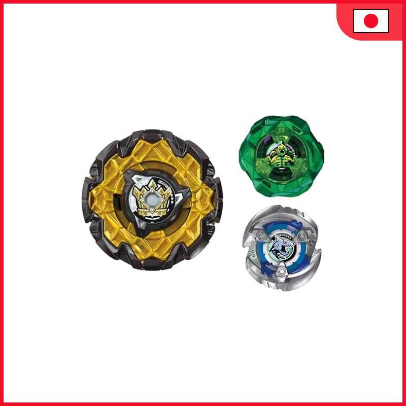 TAKARA TOMY BEYBLADE X CX-11 Emperor Mite Deck Set