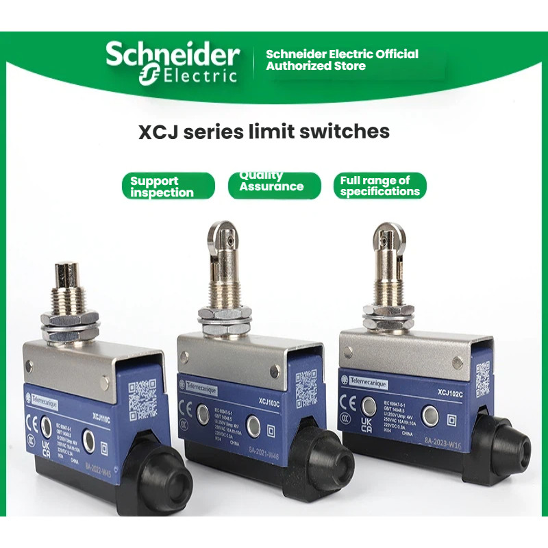 Schneider Electric XCJ102/103/110/126/127/128C สวิตช์จํากัดพลาสติกเพิ่มประสิทธิภาพ
