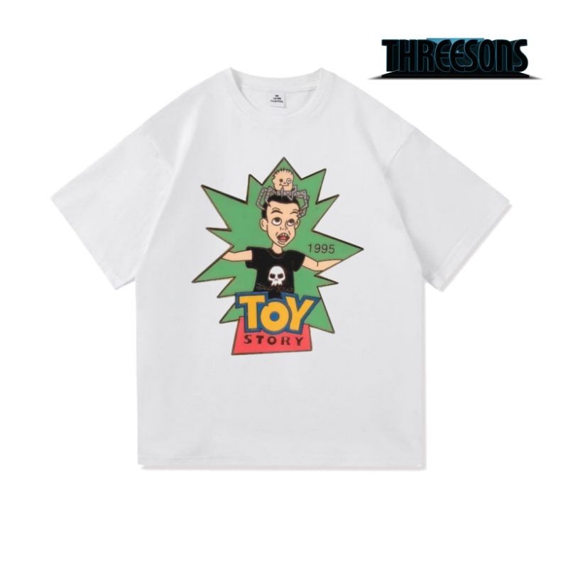 TOY STORY MOVIE CLOTHES | เสื้อยืด TOY STORY สีขาว | เสื้อยืด TOY STORY FILM | เสื้อยืดผู้ชาย | เสื้