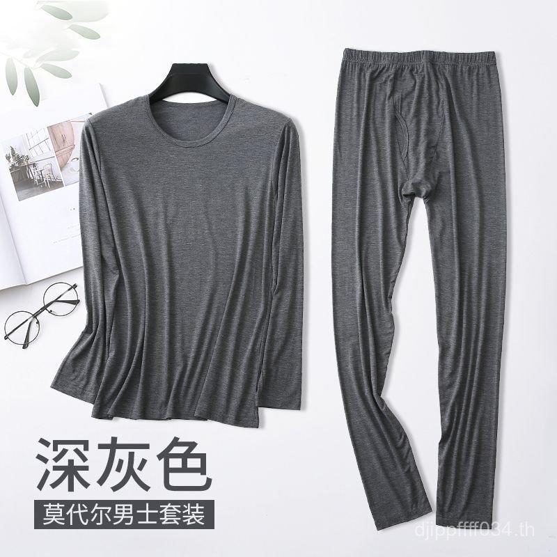 เสื้อยาวรอบคอดีไซน์สำหรับเยาวชนและผู้ใหญ่ พร้อมเซ็ทกางเกงเลギンgs สไตล์บาง สวมใส่ได้ทั้งฤดูใบไม้ผลิและ